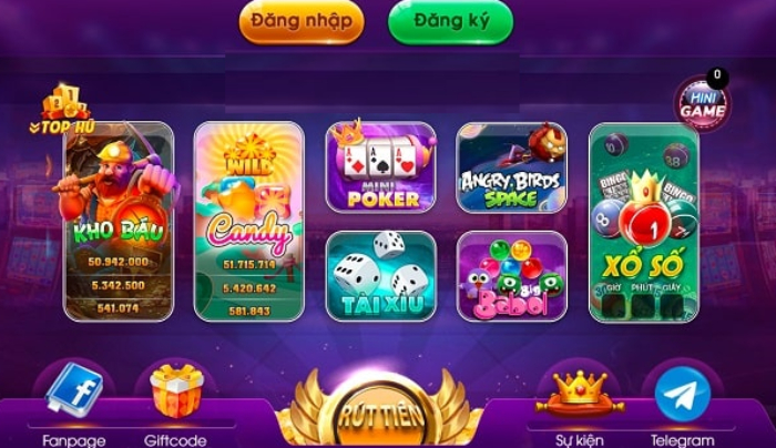 Nạp tiền vào tài khoản để chơi game