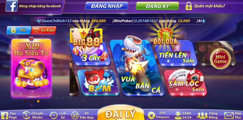 Kho game của Big88 không chỉ được đánh giá cao bởi số lượng mà còn nằm ở chất lượng