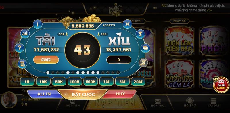 Các gói khuyến mãi siêu khủng tại Ric Win