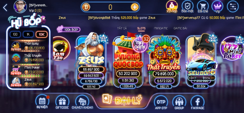 Bốp Club là sân chơi đổi thưởng hàng đầu được nhiều người đam mê