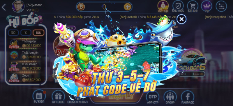 Cổng game liên tục có nhiều khuyến mãi khủng dành cho mọi thành viên