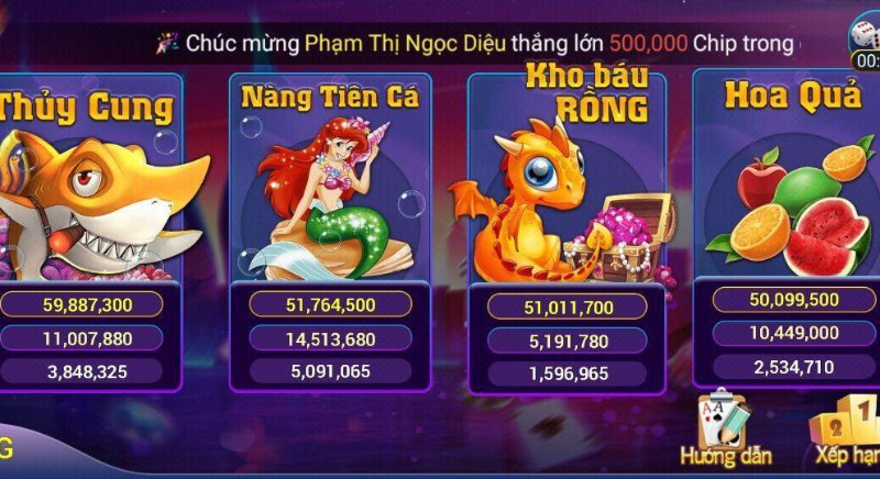 Trò chơi hấp dẫn thỏa mãn đam mê
