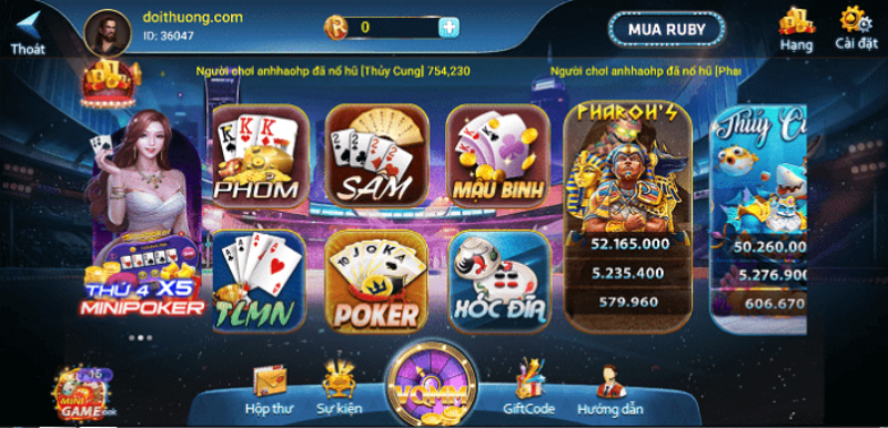 Kho trò chơi đẳng cấp hiện đại hàng đầu
