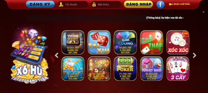 Thế giới game đa dạng với nhiều trò chơi hấp dẫn