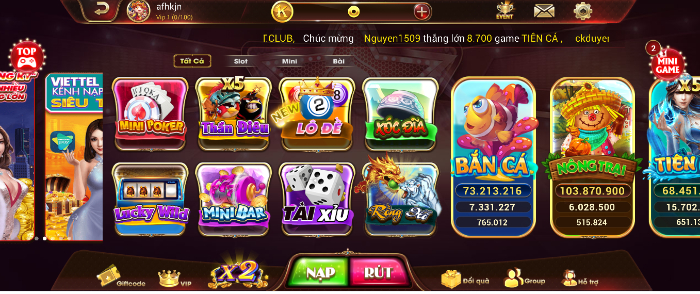 Thế giới game hấp dẫn tại BetHu