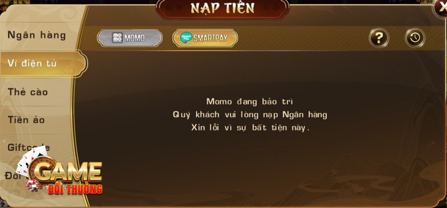 Nạp tiền Iwin Club nhanh chóng bằng ví điện tử