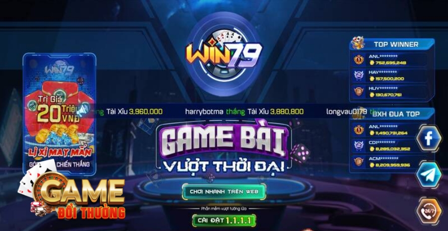 Giới thiệu sơ lược về Win79