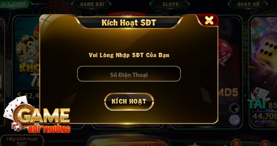 kích hoạt số điện thoại tại Hit Club